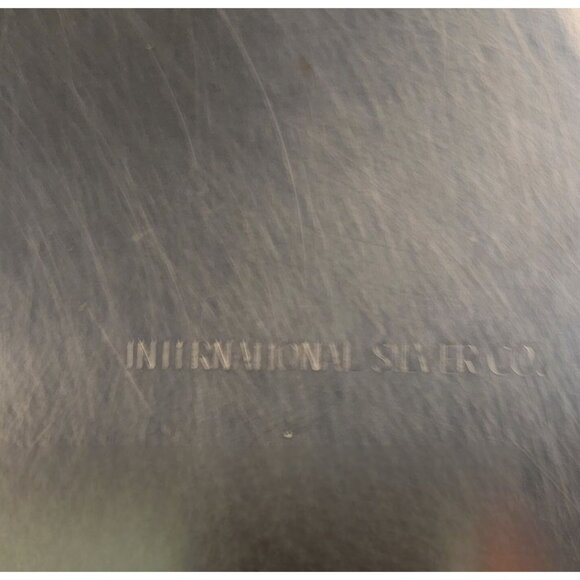 Vintage International Silver Company silver plated tray - Picture 10 of 12